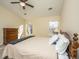 Bedroom with a wooden dresser and ceiling fan at 7011 Windmill Creek Rd, Charleston, SC 29414
