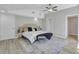 Spacious main bedroom with vaulted ceilings and ceiling fan at 1106 Old Highway 6, Cross, SC 29436