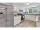 Modern kitchen with stainless steel appliances and granite countertops at 1106 Old Highway 6, Cross, SC 29436