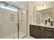 Spa-like bathroom featuring a walk-in shower and modern vanity at 117 Crosscut Ln, Summerville, SC 29486
