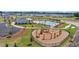 Community playground with playset and swings at 117 Crosscut Ln, Summerville, SC 29486