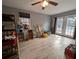 Bonus room with wood-look floors and lots of natural light at 135 Tall Pines Rd, Ladson, SC 29456