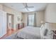 Inviting bedroom with soft carpet, ceiling fan, and natural light at 1600 Long Grove Dr # 914, Mount Pleasant, SC 29466