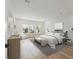 Main bedroom with hardwood floors and large windows at 1643 Cultivation Lane Dr # 450, Mount Pleasant, SC 29466