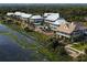 Luxury waterfront community with homes and dock at 2531 Helmsman Rd, Johns Island, SC 29455