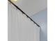 Simple bathroom with white shower curtain at 373 Whispering Breeze Ln, Summerville, SC 29486