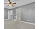 Spacious bedroom with grey walls and walk-in closet at 373 Whispering Breeze Ln, Summerville, SC 29486