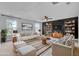 Bright bonus room with built-in shelving and ceiling fan at 373 Whispering Breeze Ln, Summerville, SC 29486