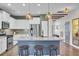 Modern kitchen with stainless steel appliances and granite countertops at 373 Whispering Breeze Ln, Summerville, SC 29486