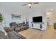 Spacious living room with two sofas and a view of the hallway at 432 Eva St, Moncks Corner, SC 29461