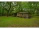 Small shed with a covered area and grassy yard at 8389 Chisolm Plantation Rd, Edisto Island, SC 29438