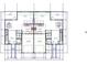 First floor plan of duplex with garages, kitchens, Gathering rooms, and laundry rooms at 9 Wilderness Trl # A, North Charleston, SC 29418