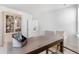 Home office area featuring wooden desk and shelving unit at 1445 Clay Field Trl, Summerville, SC 29485