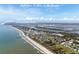 Scenic aerial view showcasing the home's proximity to Sullivan's Island and Isle of Palms beaches at 2426 Stadium Dr, North Charleston, SC 29406