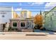 A view of the property's front exterior set within the urban streetscape at 278 Meeting St, Charleston, SC 29401
