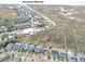 High-angle aerial view of home near the Intracoastal Waterway at 359 Clayton Dr, Charleston, SC 29414