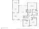 First-floor plan showcasing the kitchen, dining area, living room, bedrooms, and bathrooms at 359 Clayton Dr, Charleston, SC 29414