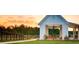 Covered pavilion with picnic tables by a lake at 773 Opal Wing St, Moncks Corner, SC 29461