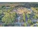 Aerial view of a house nestled among trees at 100 -102 Sommet Blvd, Summerville, SC 29483