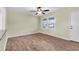 Living room with neutral walls and wood-look floors at 3 Summit Ave, Goose Creek, SC 29445