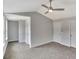Spacious bedroom with vaulted ceilings, plush carpet, and ample natural light at 518 Fleming Rd, Charleston, SC 29412