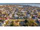 Aerial view of neighborhood with park and water views at 1 Bennett St # 2, Charleston, SC 29401