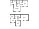 Combined floor plan displaying layout of both the first and second levels at 120 Luden Dr # C, Summerville, SC 29483