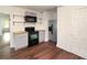 Updated kitchen featuring stainless steel appliances, wood countertops, and open shelving at 1808 Calvert St, North Charleston, SC 29405