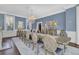 Spacious dining room with hardwood floors and large windows at 208 Sumter Ave, Summerville, SC 29483