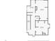 Third floor plan with two bedrooms and a bathroom at 208 Sumter Ave, Summerville, SC 29483