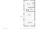 Floor plan showing a bedroom, bathroom, kitchen, and breakfast nook at 208 Sumter Ave, Summerville, SC 29483