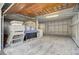 Detached garage with storage shelves and washer at 208 Sumter Ave, Summerville, SC 29483