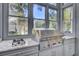 Stainless steel grill and cooktop built into marble countertop at 208 Sumter Ave, Summerville, SC 29483