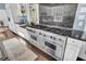 High-end kitchen featuring a Viking range and granite countertops at 208 Sumter Ave, Summerville, SC 29483