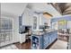 Spacious kitchen with island, granite countertops, and high-end appliances at 208 Sumter Ave, Summerville, SC 29483