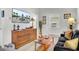Living room with wood dresser and comfortable couch at 208 Sumter Ave, Summerville, SC 29483