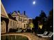 Night view of a pool and patio area with lounge chairs at 208 Sumter Ave, Summerville, SC 29483