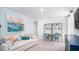 Bright bonus room with built-in workspace and comfortable seating at 302 Tiliwa St, Summerville, SC 29486