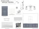 Primary bathroom selections including cabinetry, countertops, and tile at 347 Trailmore Ln, Summerville, SC 29486