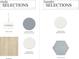 Study design showing flooring, lighting, and paint selections at 347 Trailmore Ln, Summerville, SC 29486