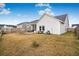 Large backyard with patio and screened porch at 356 Garden Lily Ln, Summerville, SC 29485