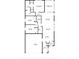 Two-story home floor plan, 3 bedrooms, 2.5 bathrooms, screened porch and garage at 356 Garden Lily Ln, Summerville, SC 29485