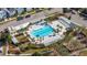 Community pool and surrounding amenities from above at 356 Garden Lily Ln, Summerville, SC 29485