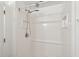 Clean white shower stall with handheld shower head at 4651 Oakwood Ave, North Charleston, SC 29405