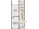 First floor plan includes garage, unfinished storage, study and foyer at 5142 Double Eagle Lp, Summerville, SC 29485