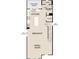Second floor plan features kitchen, Gathering room, breakfast area, and powder room at 5142 Double Eagle Lp, Summerville, SC 29485