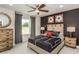 Bedroom with a soccer theme, and a full-size bed at 749 Meadowbrook Ln, Summerville, SC 29486