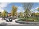 Community town square with picnic tables and landscaping at 764 Meadowbrook Ln, Summerville, SC 29486