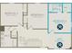Second floor plan features three bedrooms, a loft, and a bathroom at 147 Royal Cainhoy Way, Huger, SC 29450