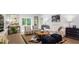 Comfortable living room with a neutral color palette, hardwood floors, and stylish furniture at 304 Tiliwa Street, Summerville, SC 29486